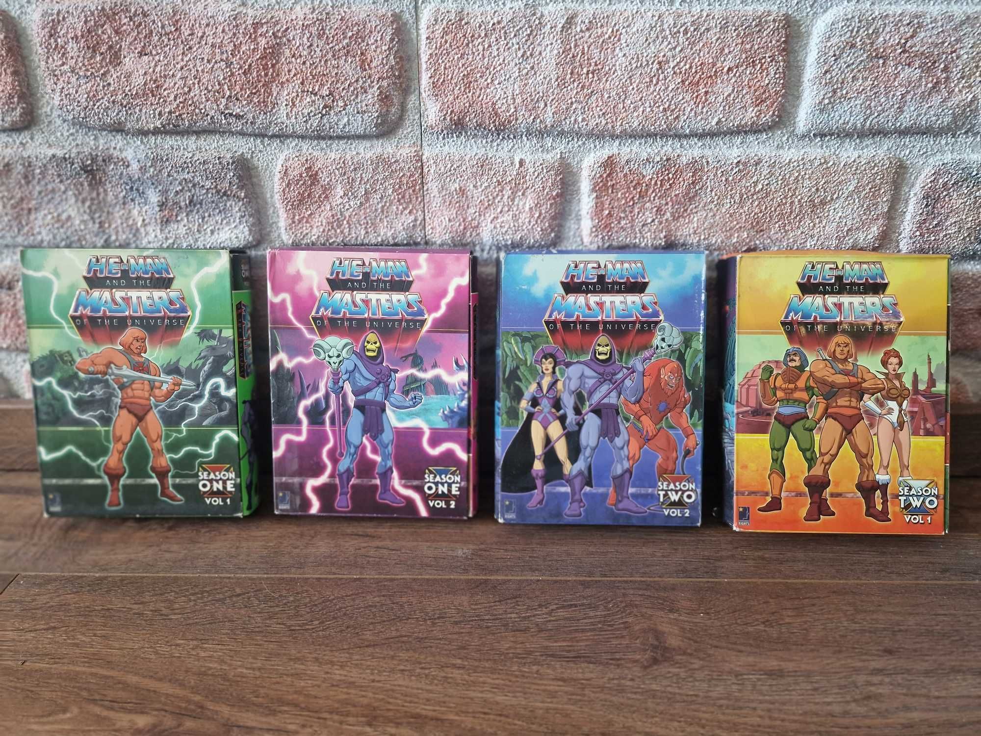 HE-MAN - MASTERS OF THE UNIVERSE - 2 kompletne sezony - 24 płyty dvd