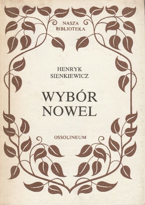 H. Sienkiewicz, Wybór nowel