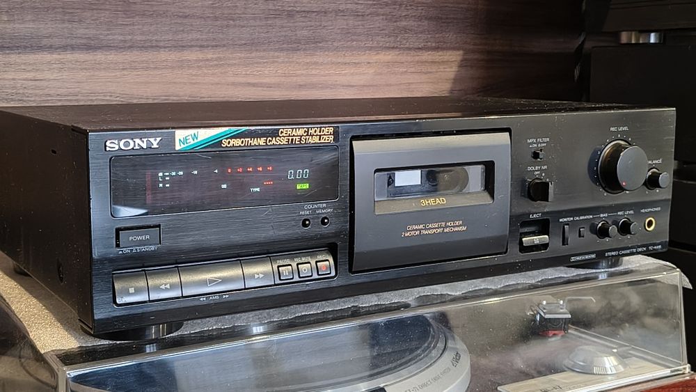 Касетна дека Sony  TC-K 415 (3 Head) Сквозний канал!