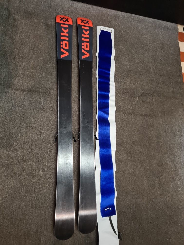 Narty skiturowe volkl Mantra jr. 148 cm, wizania marker, foki colltex
