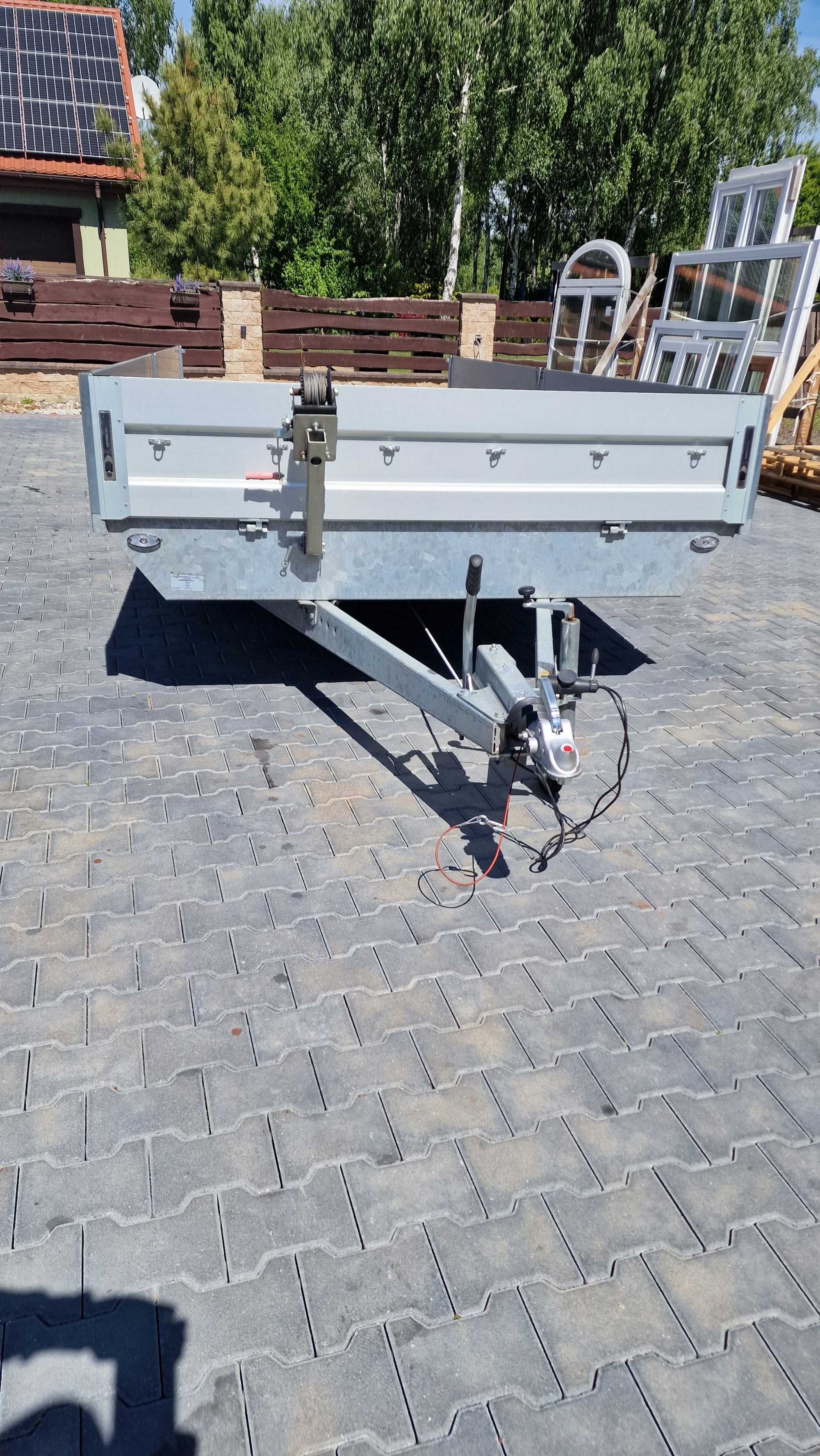 Przyczepa NIEWIADÓW BR2 ATLAS 5,0 2500 ALU 13″