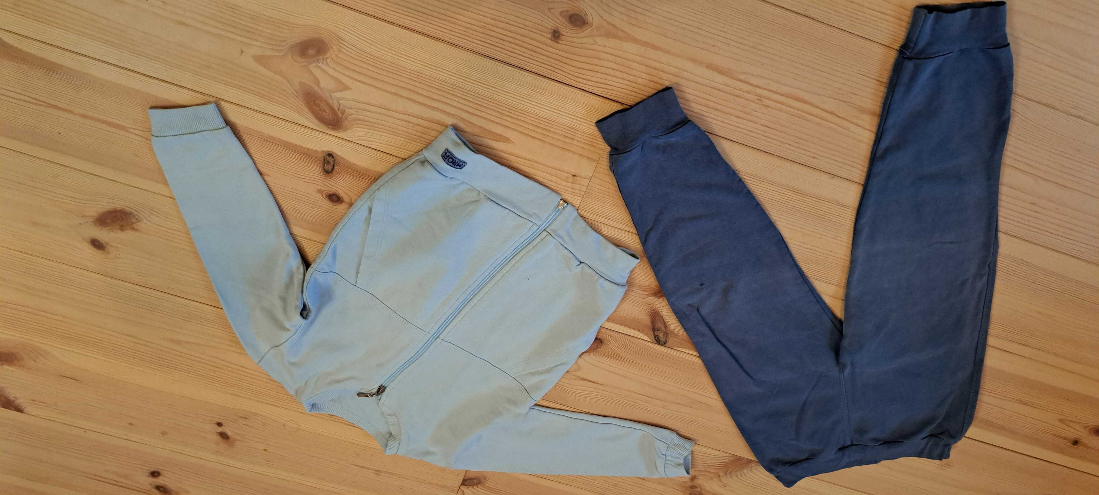110 Mroofi dres błękitna bluza i niebieskie spodnie