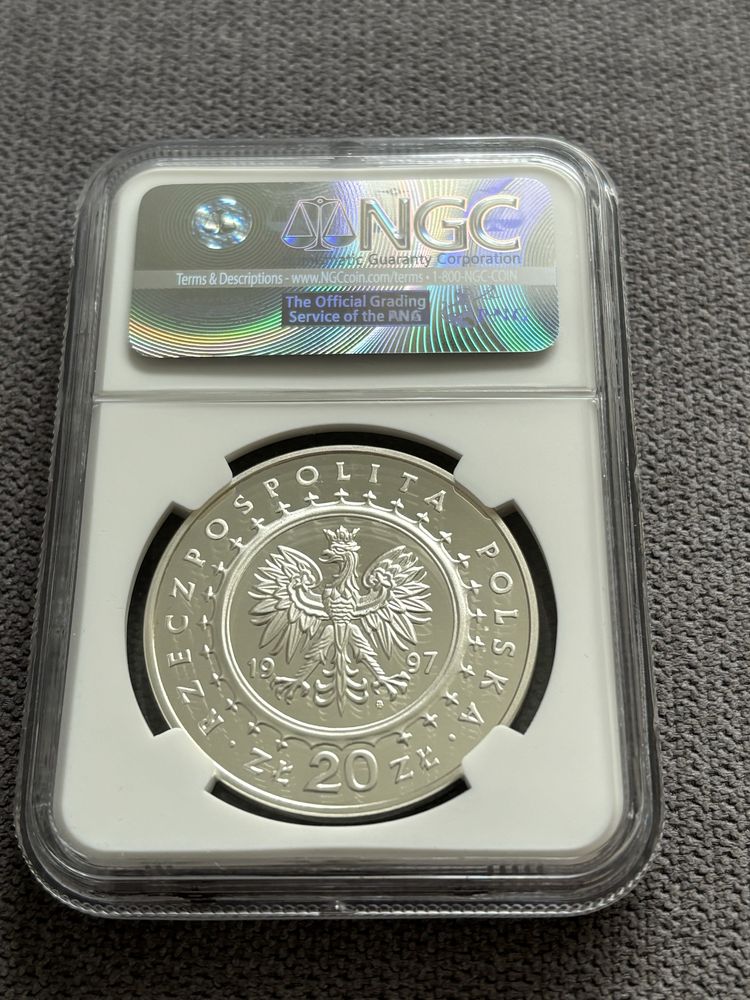 Zamek w pieskowej skale 20 zł z 1997 roku NGC