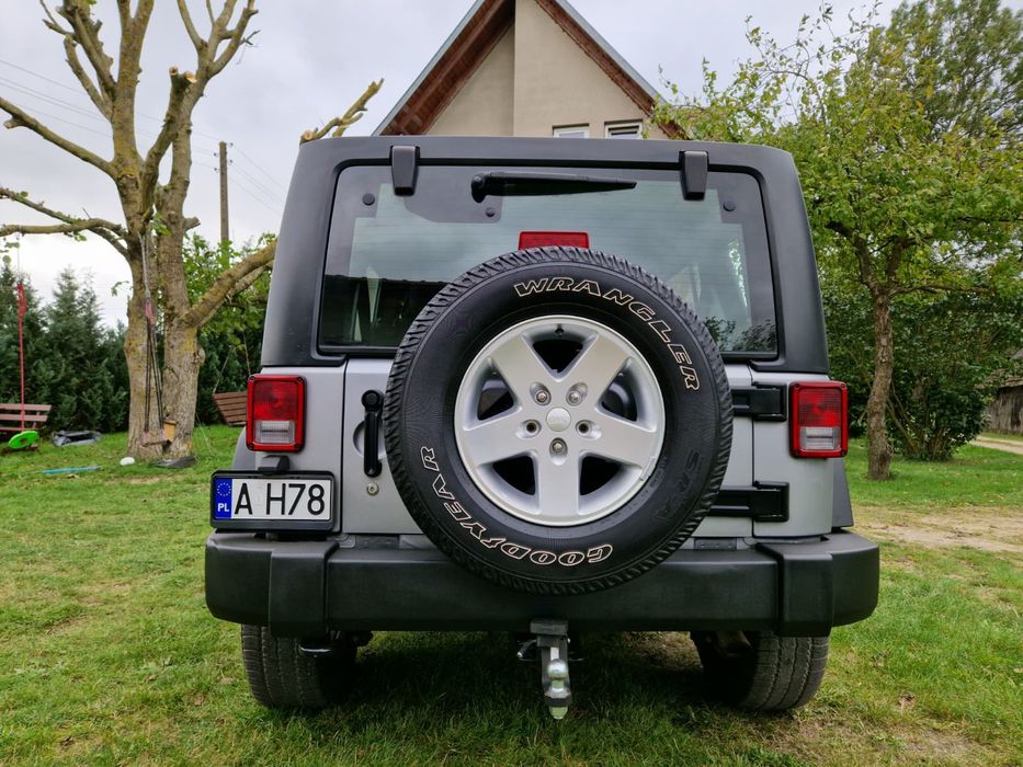 Wrangler w  zachowany w oryginalnym stanie wolny od korozji