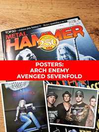 Metal Hammer 2012 - Van Halen, Plakaty: Avenged Sevenfold i Arch Enemy