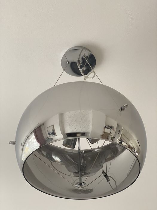 Piękna lampa sufitowa glamour