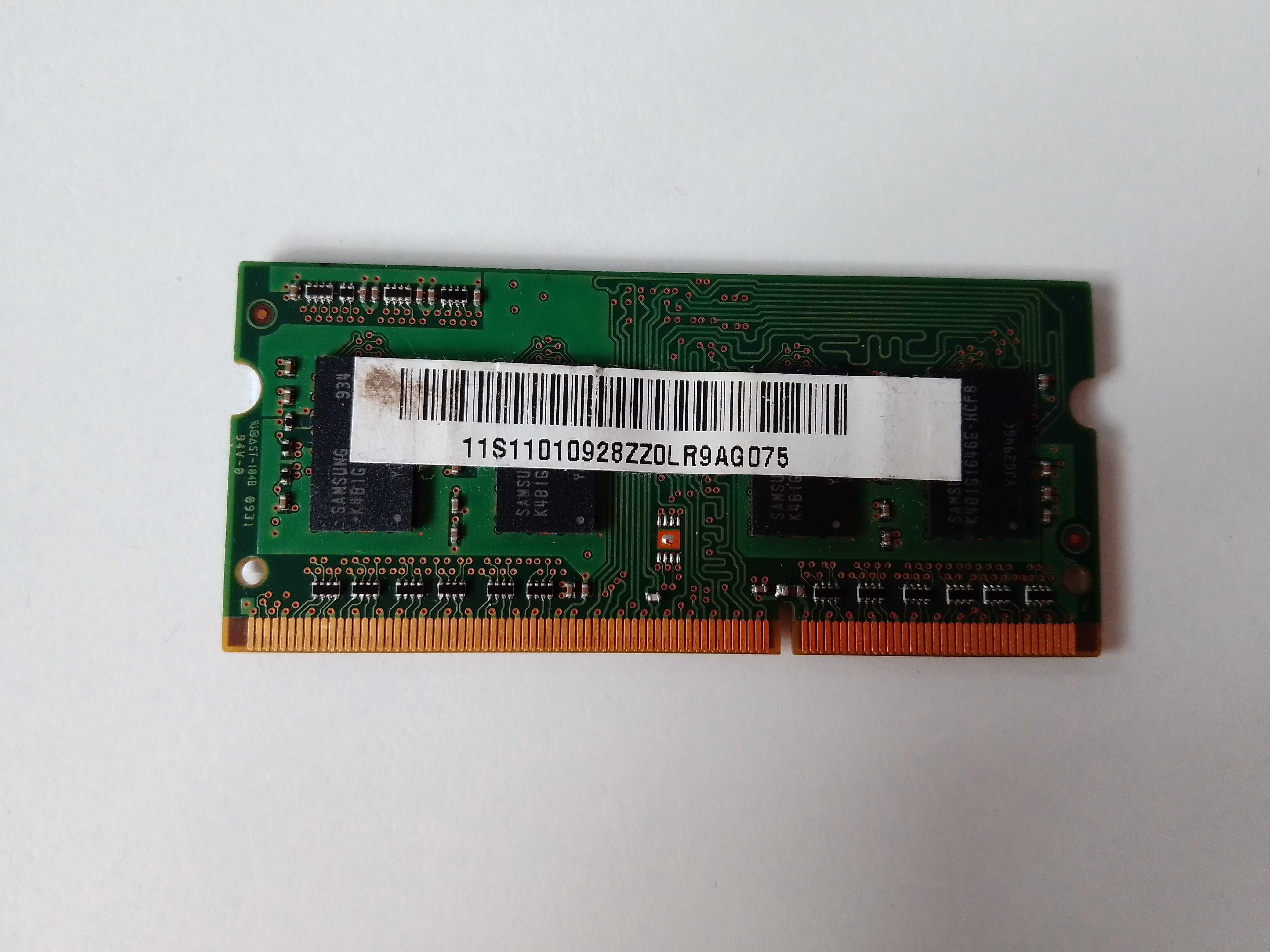 Pamięć RAM do laptopa DDR3 Samsung M471B2874EH1-CF8 0937 1GB (001119)