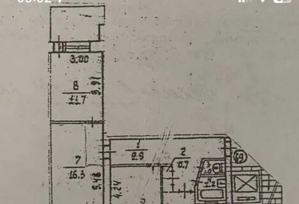 Продам уютную 3-к квартиру на 12 квартале, ул. Гладкова, ТРЦ Терра