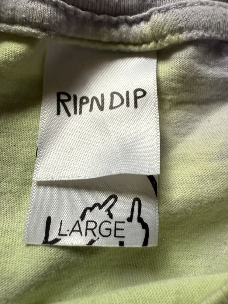 Фуболка тишка тішка реп фудболка ріпндіп ripndip tie die sk8 rap skate