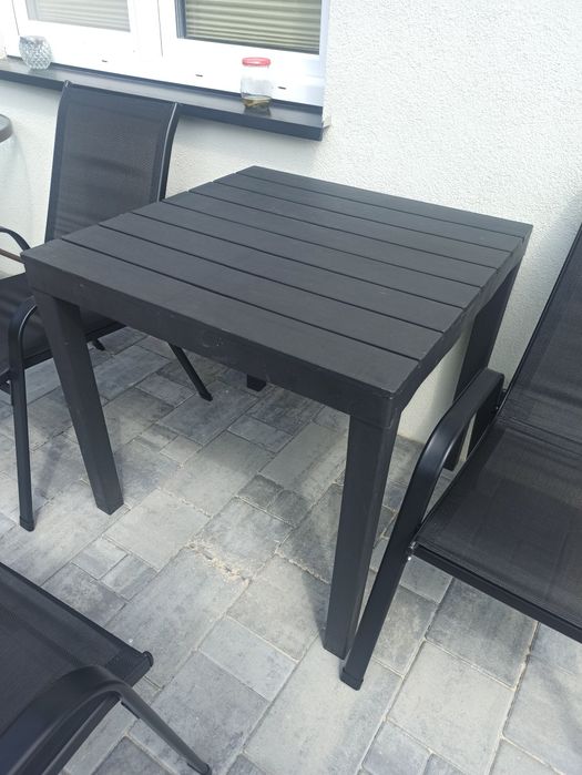 Stół ogrodowy tarasowy balkonowy 78 cm