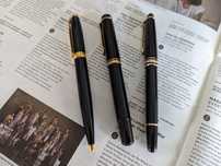 Caneta Montblanc 4810, S.T. Dupont e Pelikan