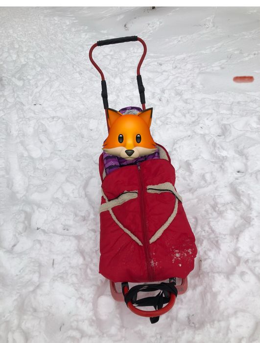 Piccolino санки з конвертом і колесами