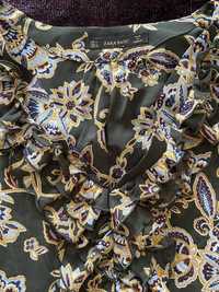 Blusa com folhos da Zara