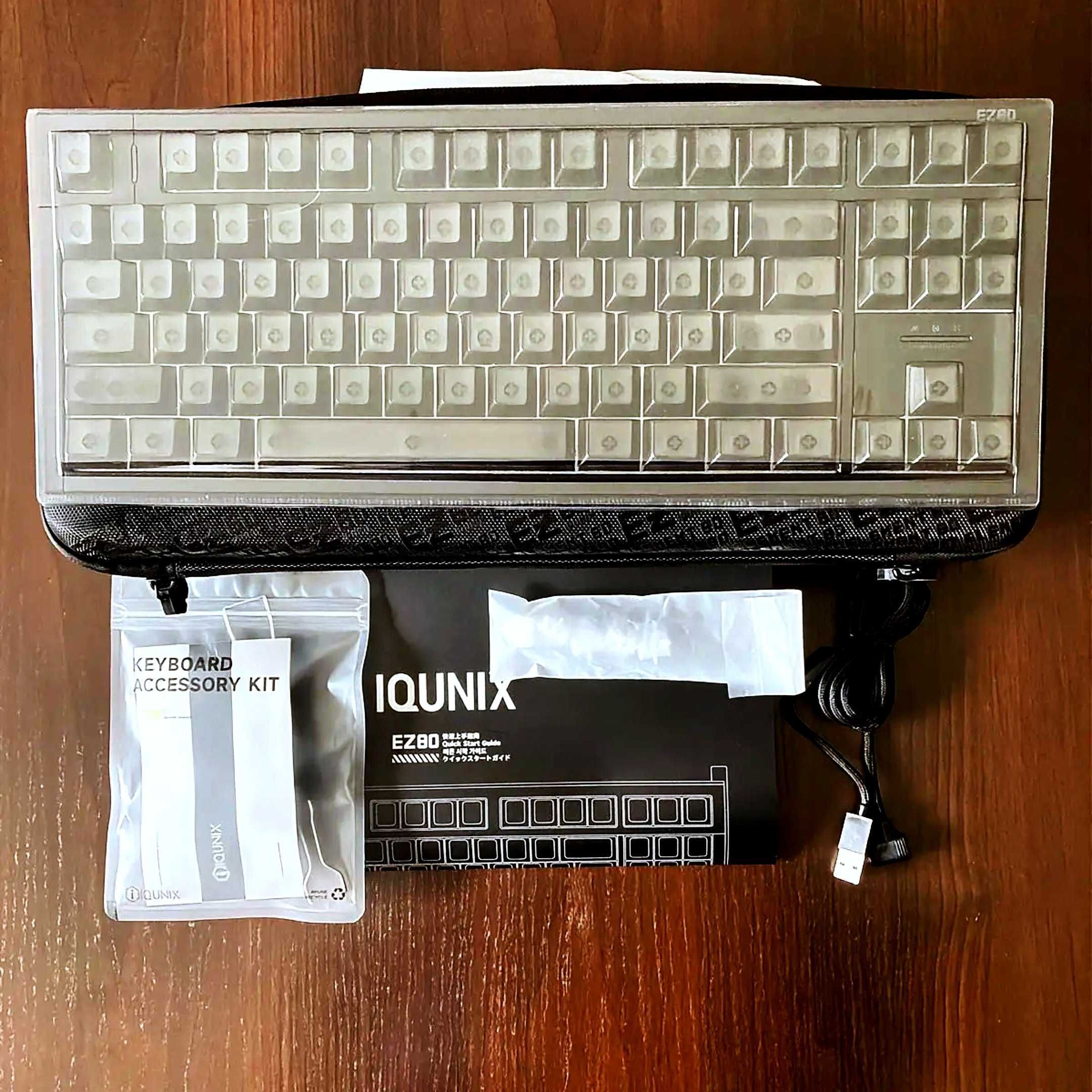 Iqunix EZ80 TKL Klawiatura Magnetyczna Premium do CS/Valorant/Fortnite