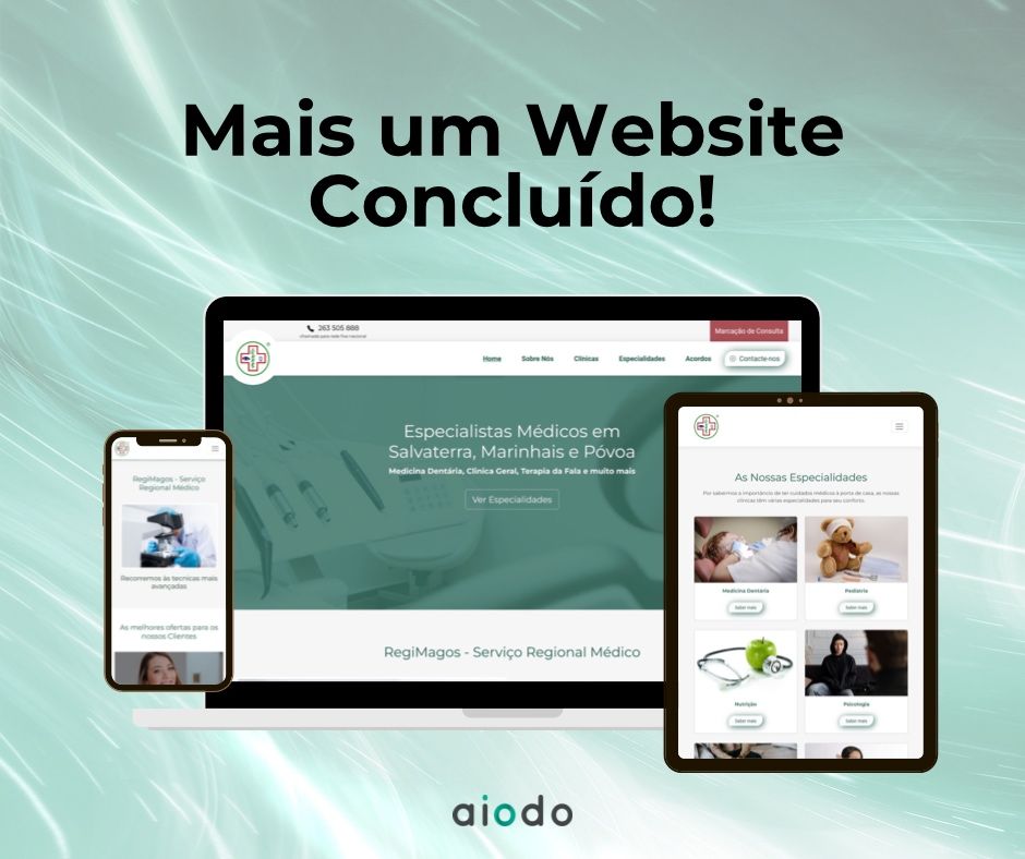 Criação e renovação de sites