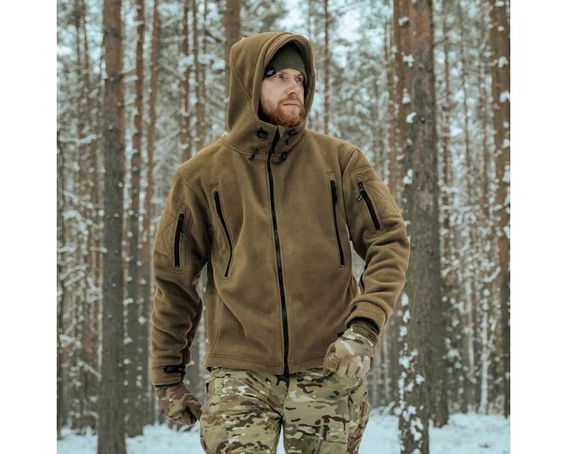 Кофта флісова Helikon-tex Patriot Coyote,флисовая куртка хеликон койот