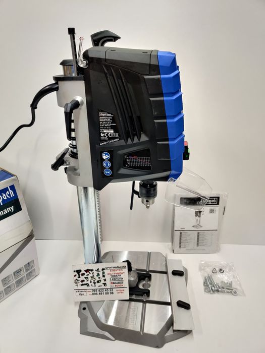 НОВ сверлильний станок сГерман С ДИСПЛЕЕМ Sheppach DP 55/С ЕЛЕКТРОННЫМ