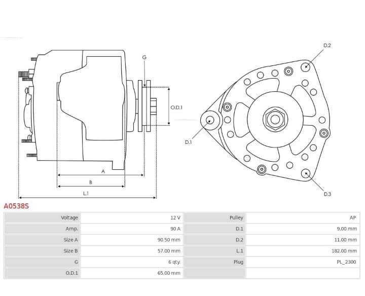 Alternador Honda Accord  **Novo**