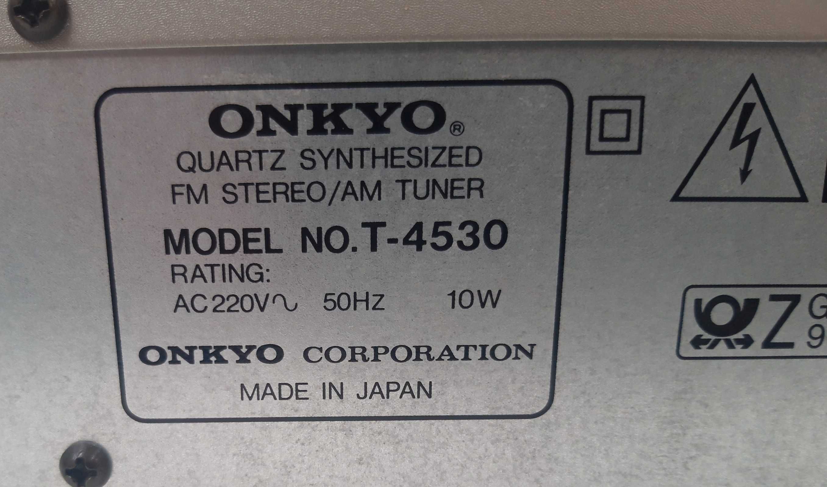 Onkio T-4530 Tuner Made in Japan