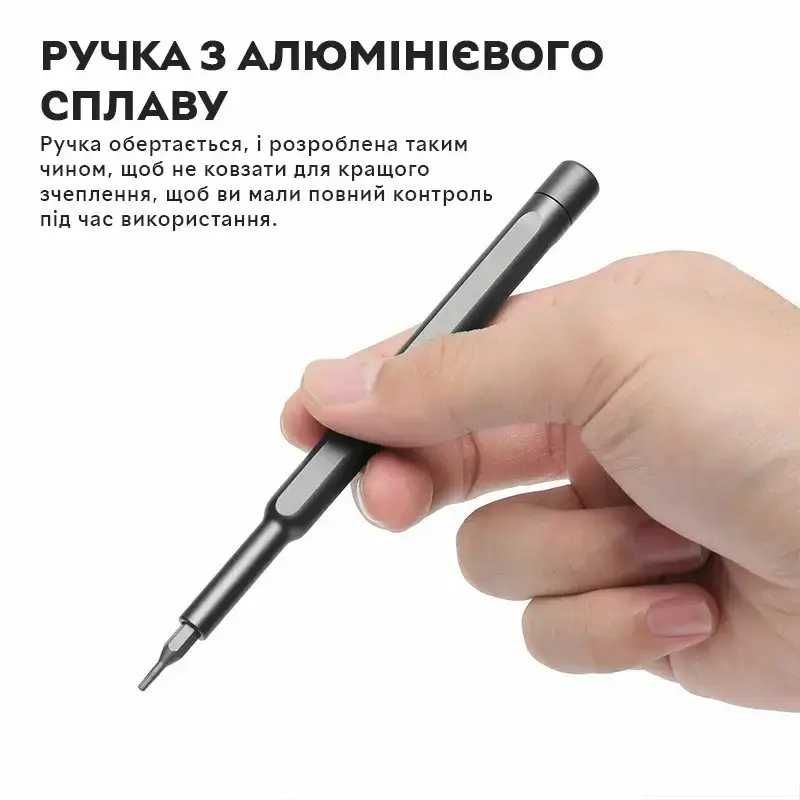 Отвертка Xiaomi MiJia Mi Precision Screwdriver Kit 24 в 1 прецизионной
