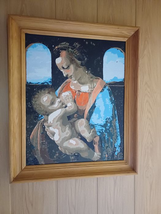 Obraz na sciane malowany ręcznie