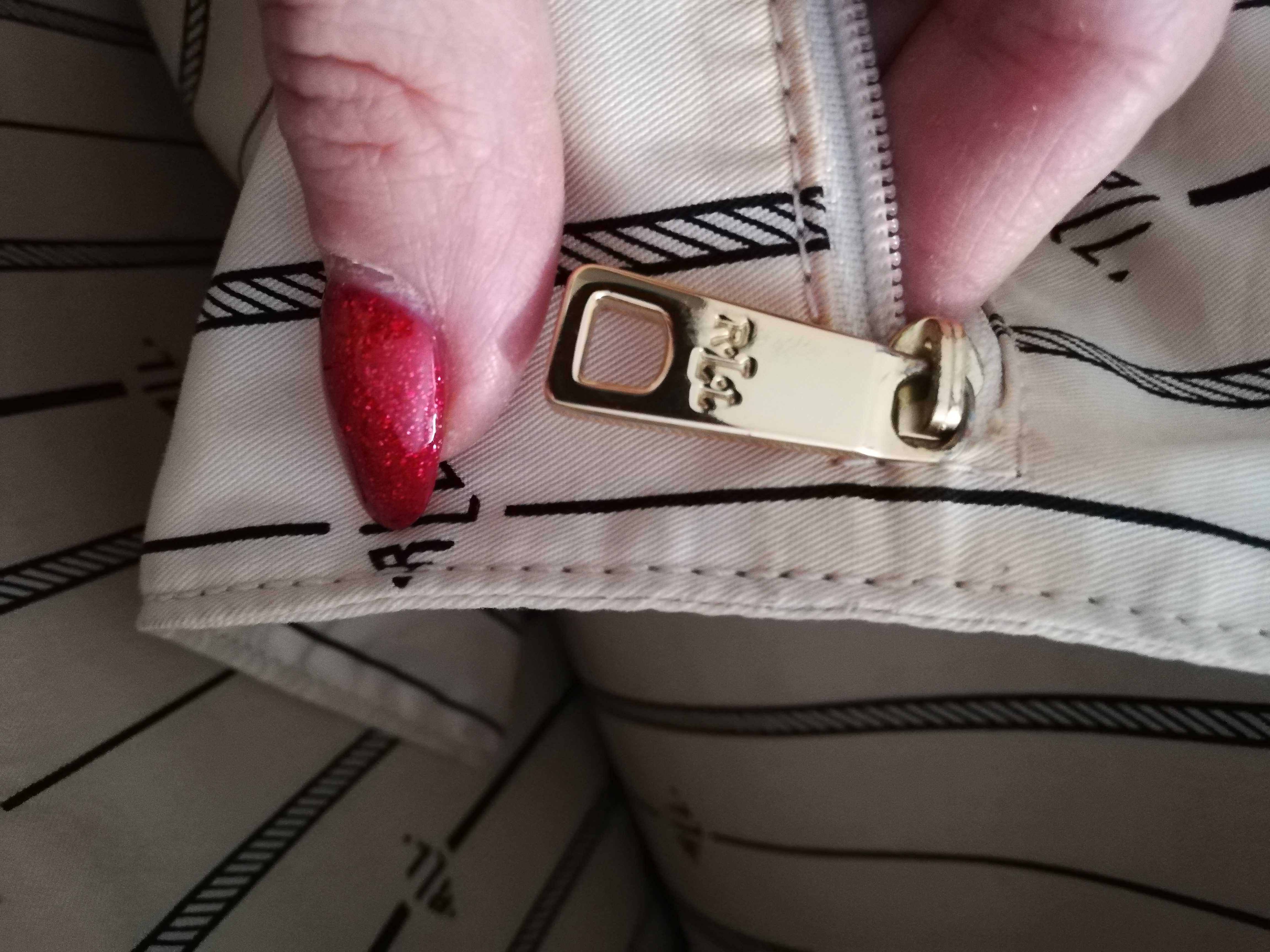 torebka RLL shopper bag Ralph Lauren 100% skóra jak Neverfull