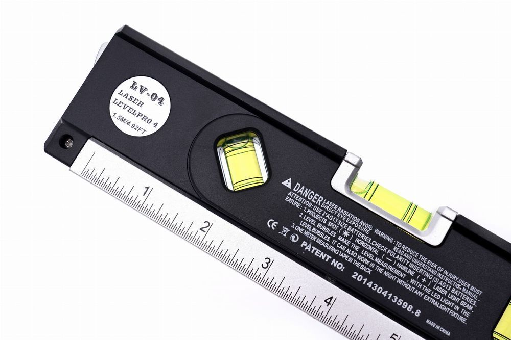 Poziomica laserowa z miarą KD10438