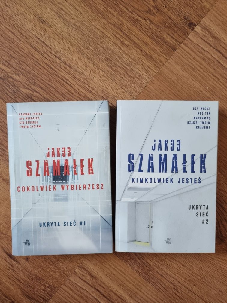2 książki Jakub Szamałek cokolwiek wybierzesz Kimkolwiek jesteś