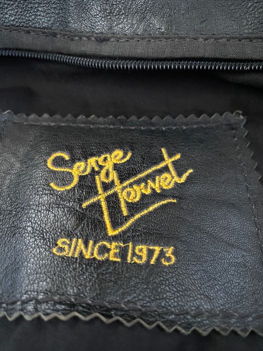 Blusão vintage anos  80 em pele