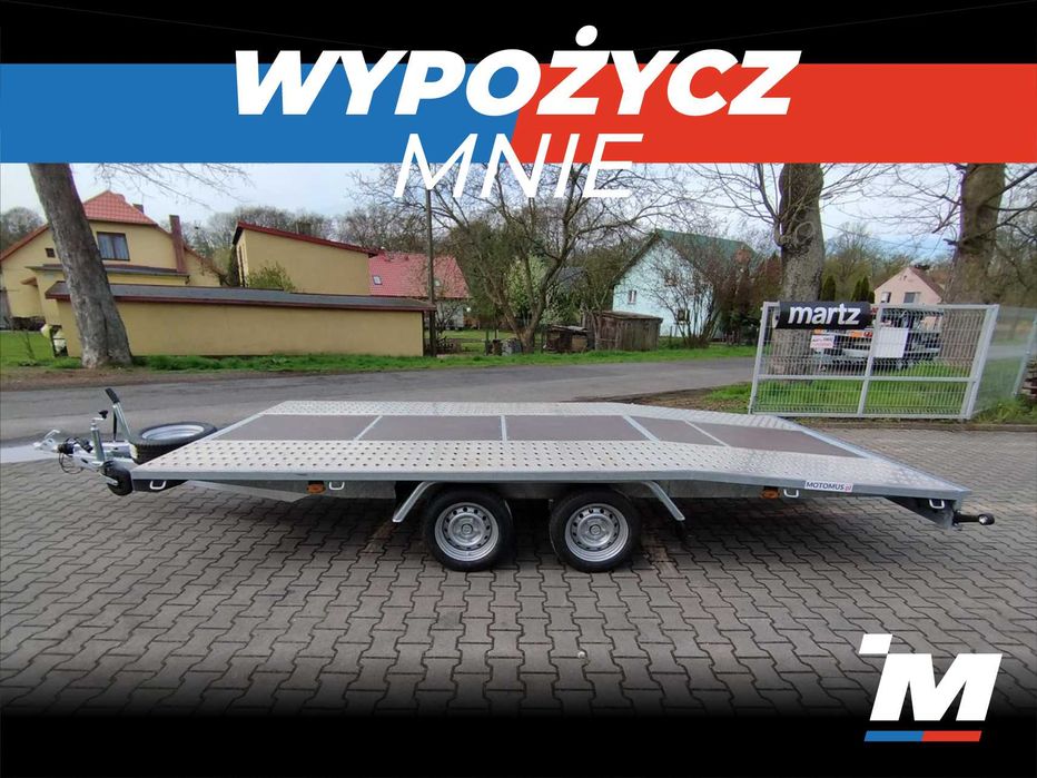 Wypożyczalnia Białystok Przyczep Lawet 4.5m x 2.1m , 6m ! Nowe 2024