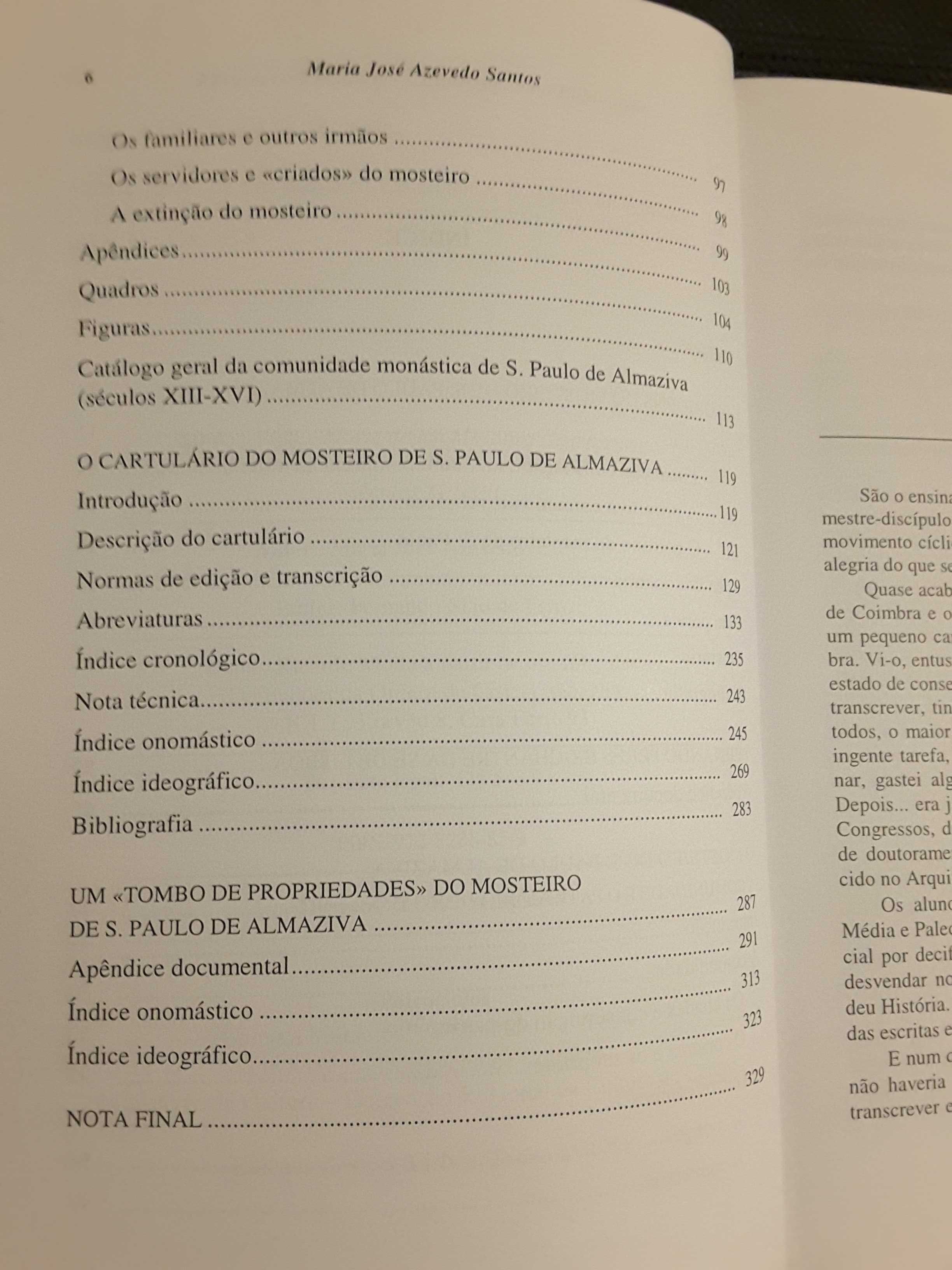 A Arte de Comer/ Mosteiro Cisterciense /Grijó/ Estudos Medievais