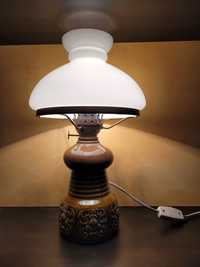 Stylowa lampa ceramiczna PRL