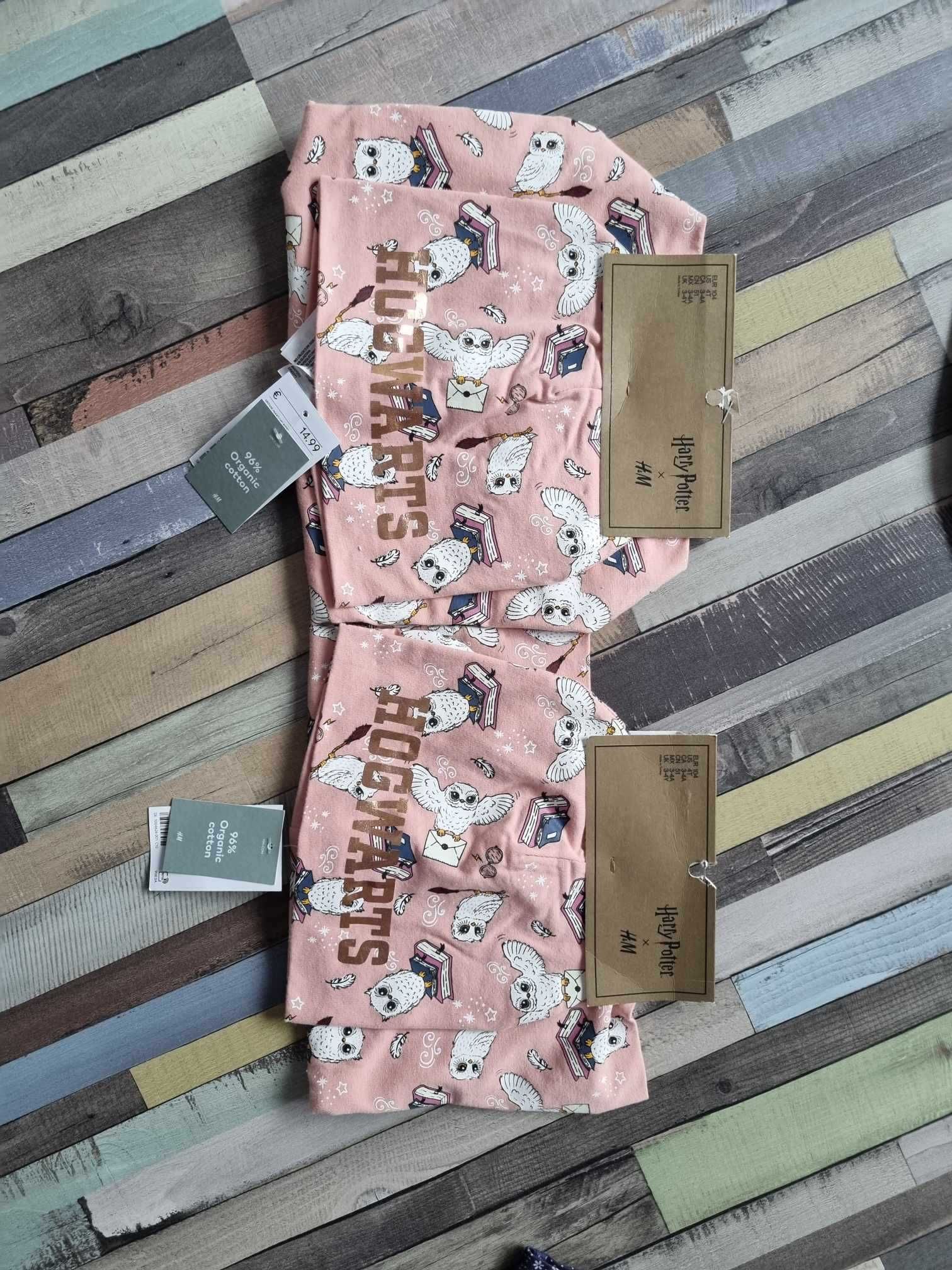 Nowe zestawy czapka + komin Harry Potter z H&M dla bliźniaczek r 104