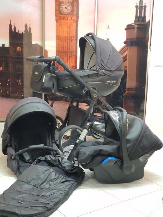 Коляска 2/1 и авто кресло с базой