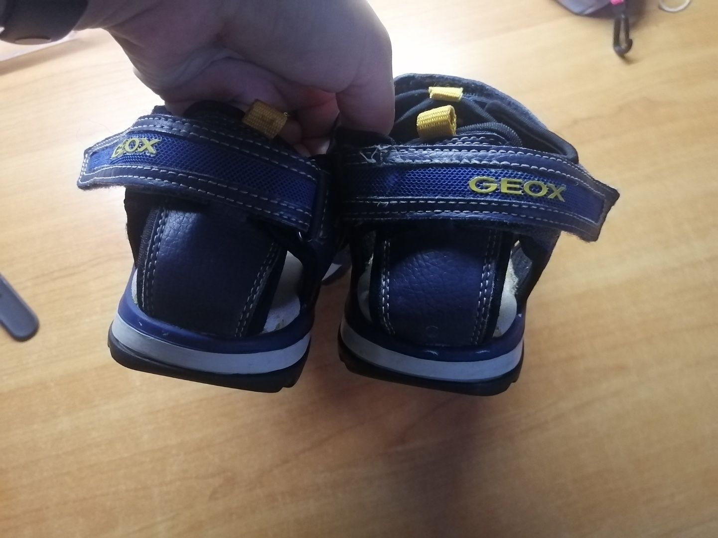 Треккинговые спортивные мужские подростковые босоножки сандалии Geox r