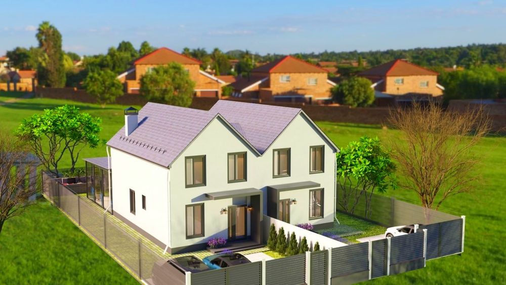 Новий будинок-дуплекс Заріччя. Газове опалення.