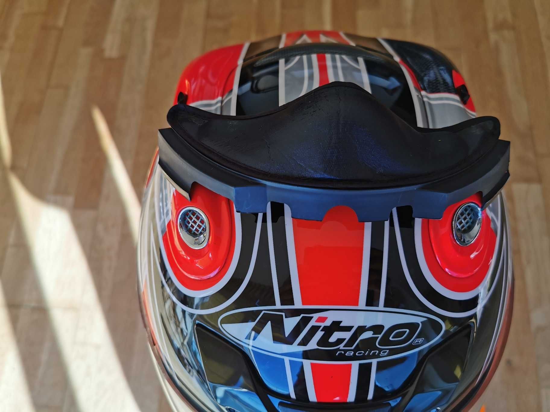 Capacete " Nitro-Réplica " - Suzuki GSXR