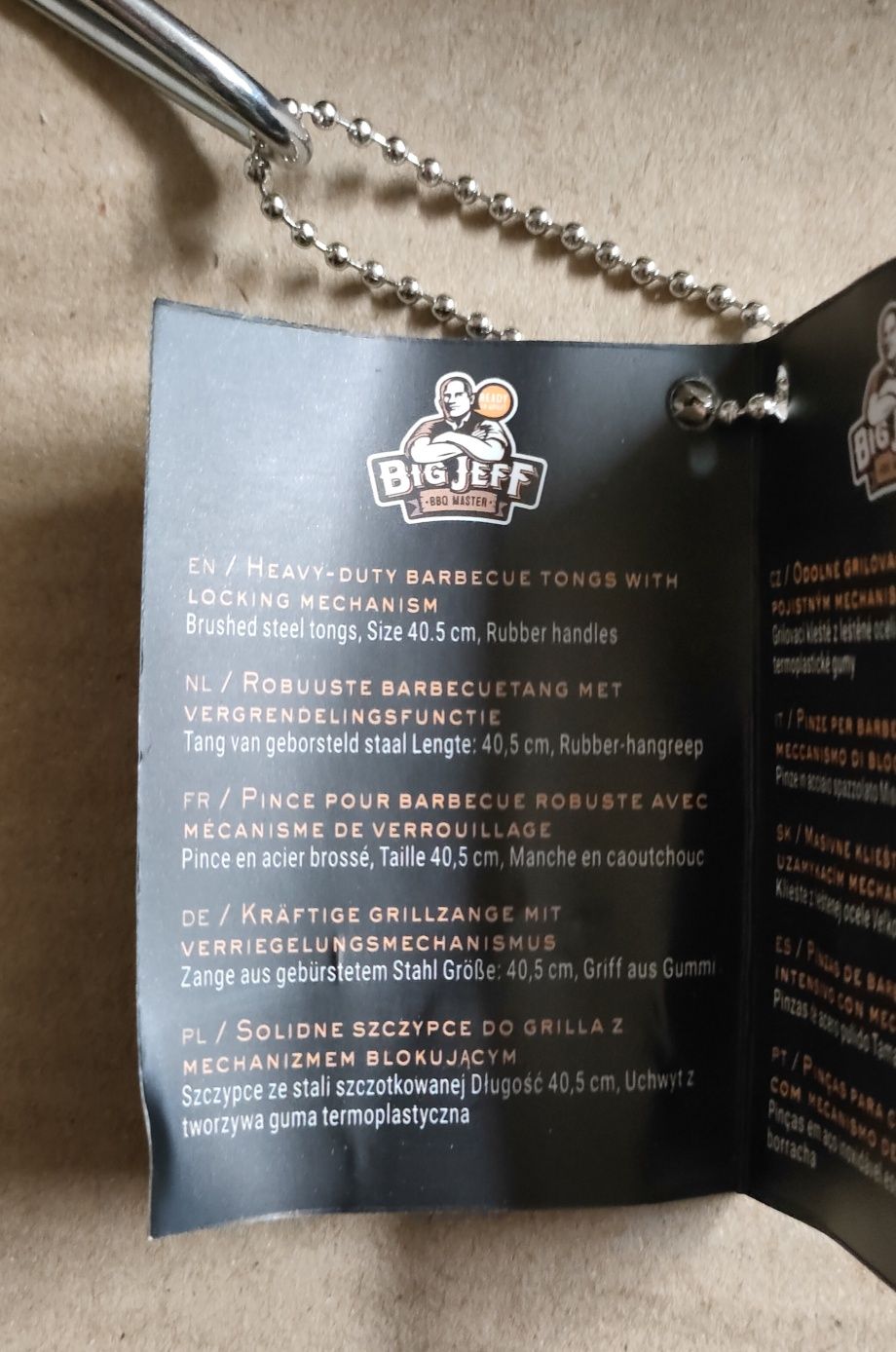 Szczypce do grilla 40,5 cm Big Jeff
