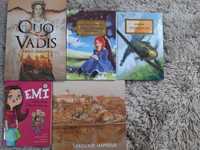 Książki, lektury i inne "Quo Vadis", "Ania z zielonego wzgórza" etc.