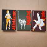 3 Livros de desporto: Atletismo, Jogging e Judo