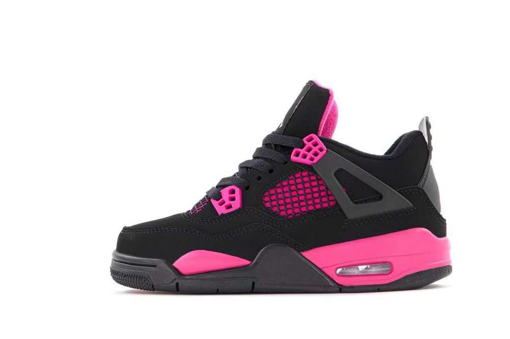 Женские кроссовки Nike Jordan 4 "Retro Neon Pink" Premium. 36-40