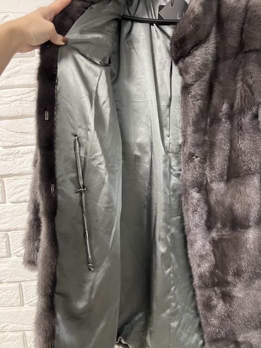 НОВА норкова шуба поперечна