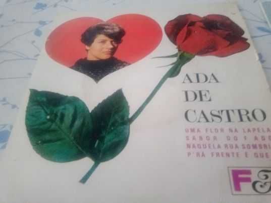 Singles de vinil - Fadista Ada de Castro e Fados de Coimbra - Antigos