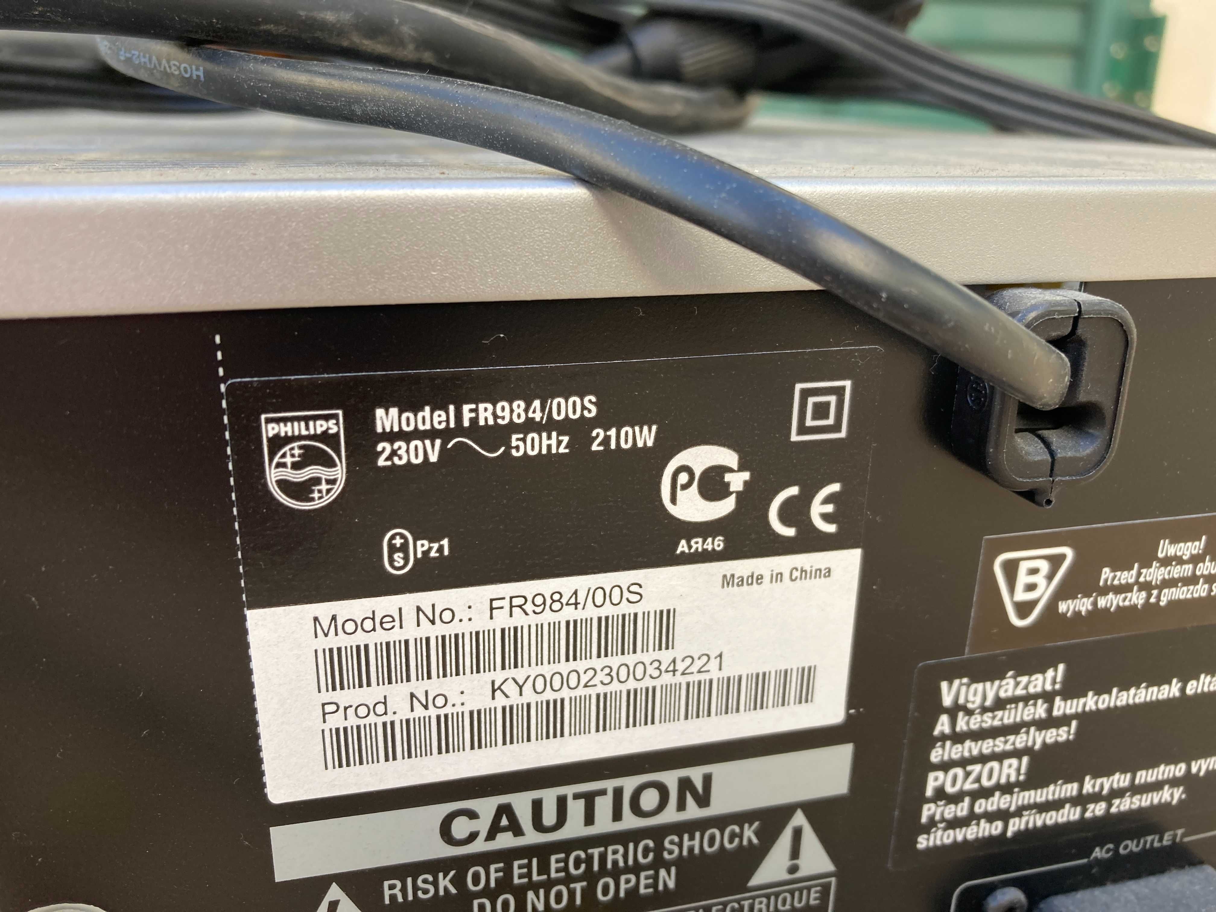Amplificador para cinema em casa Philips FR984