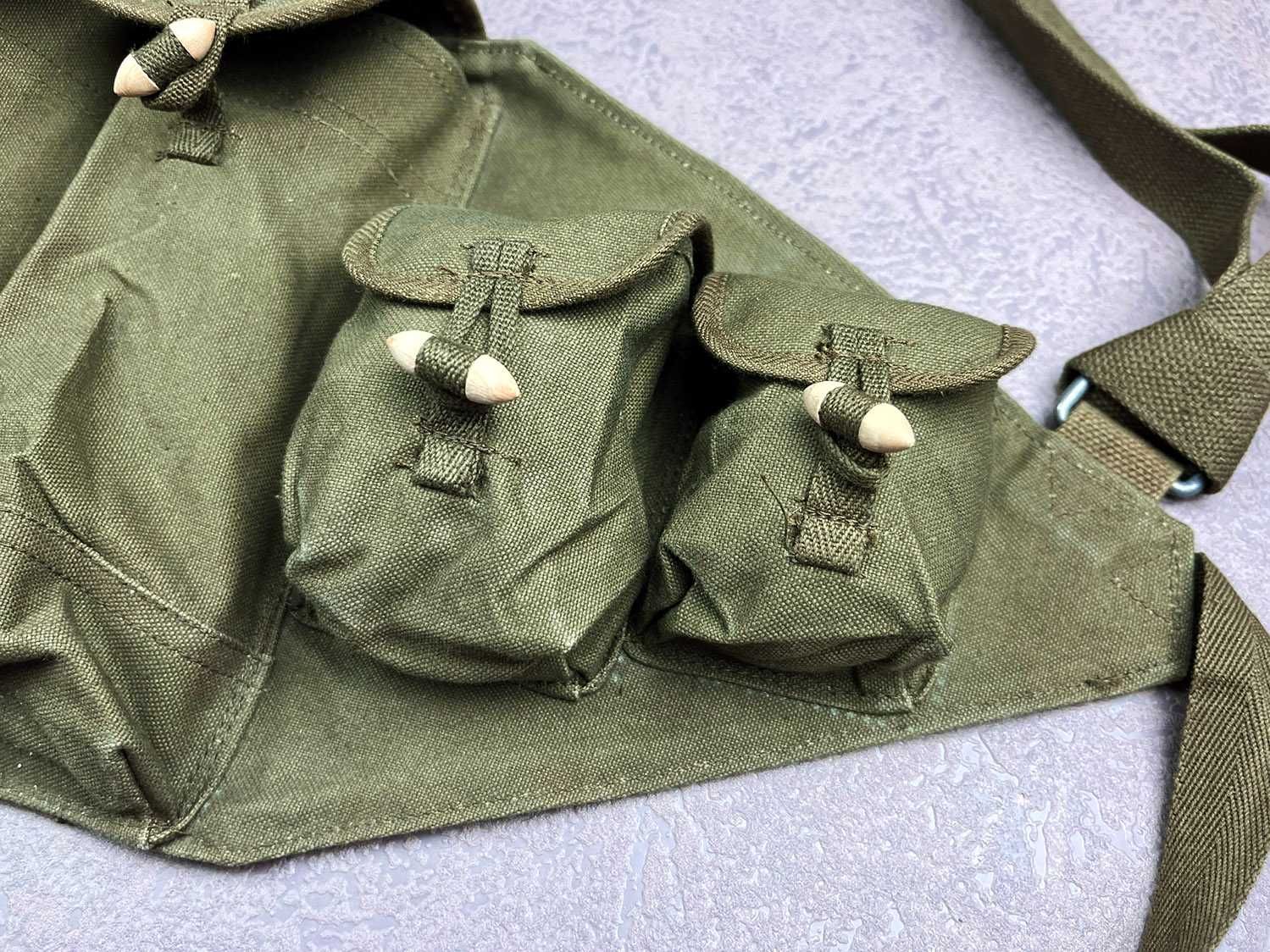 Kamizelka chicom do AK oryginał Wietnam Vietcong stanik chest rig