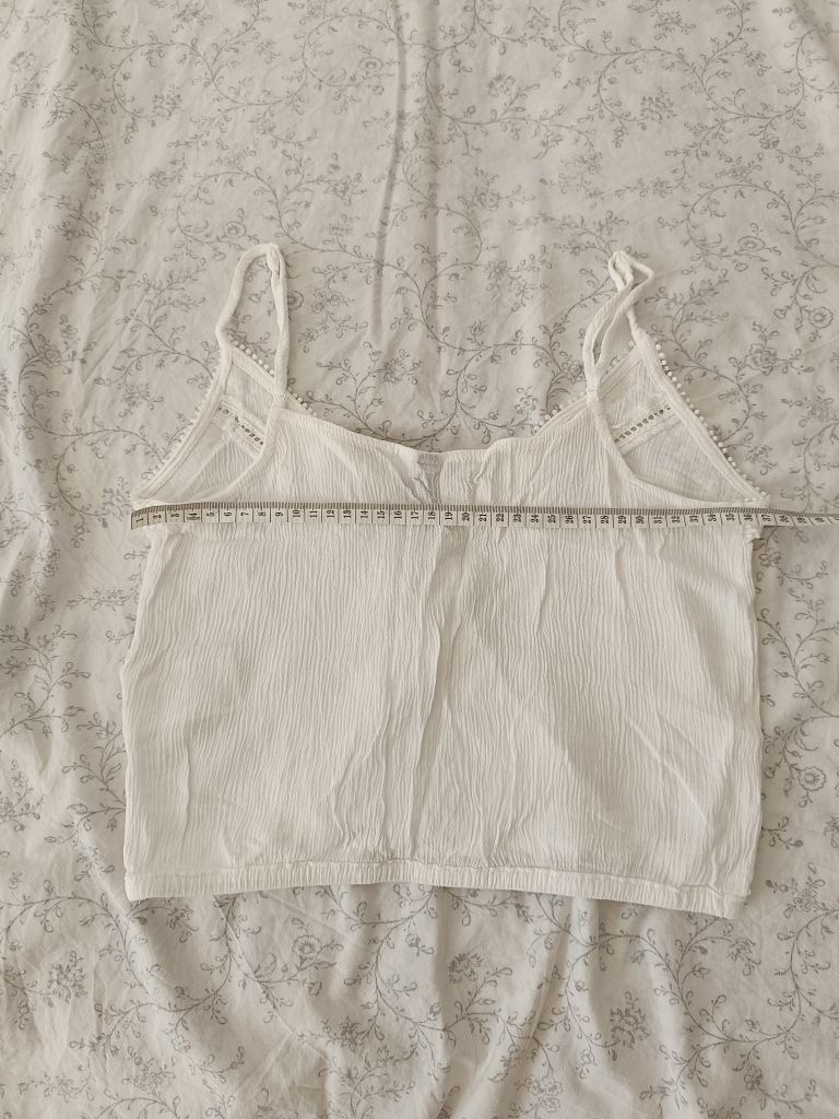 Biały top H & M .