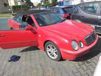 Mercedes A208 CABRIO CLK 98r z Niemiec / 2.3 kompresor / CZĘSCI