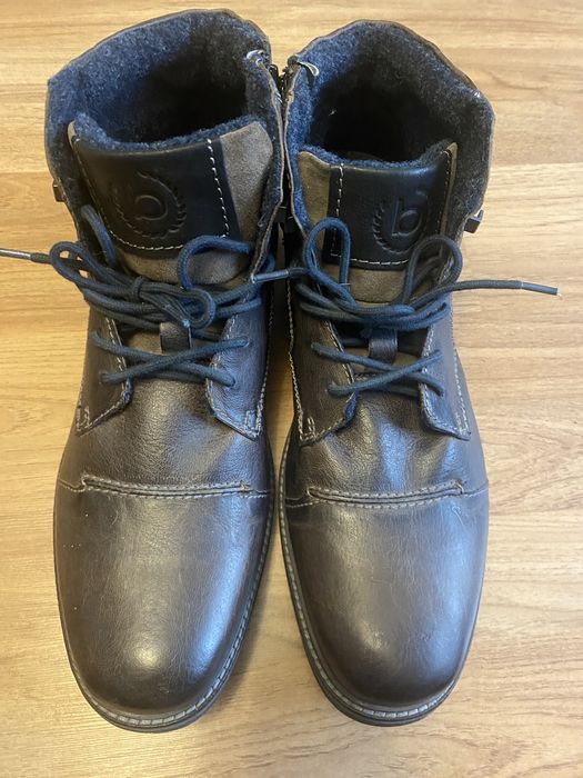 Мужские ботинки Bugatti осень-зима утепленные 46 размер