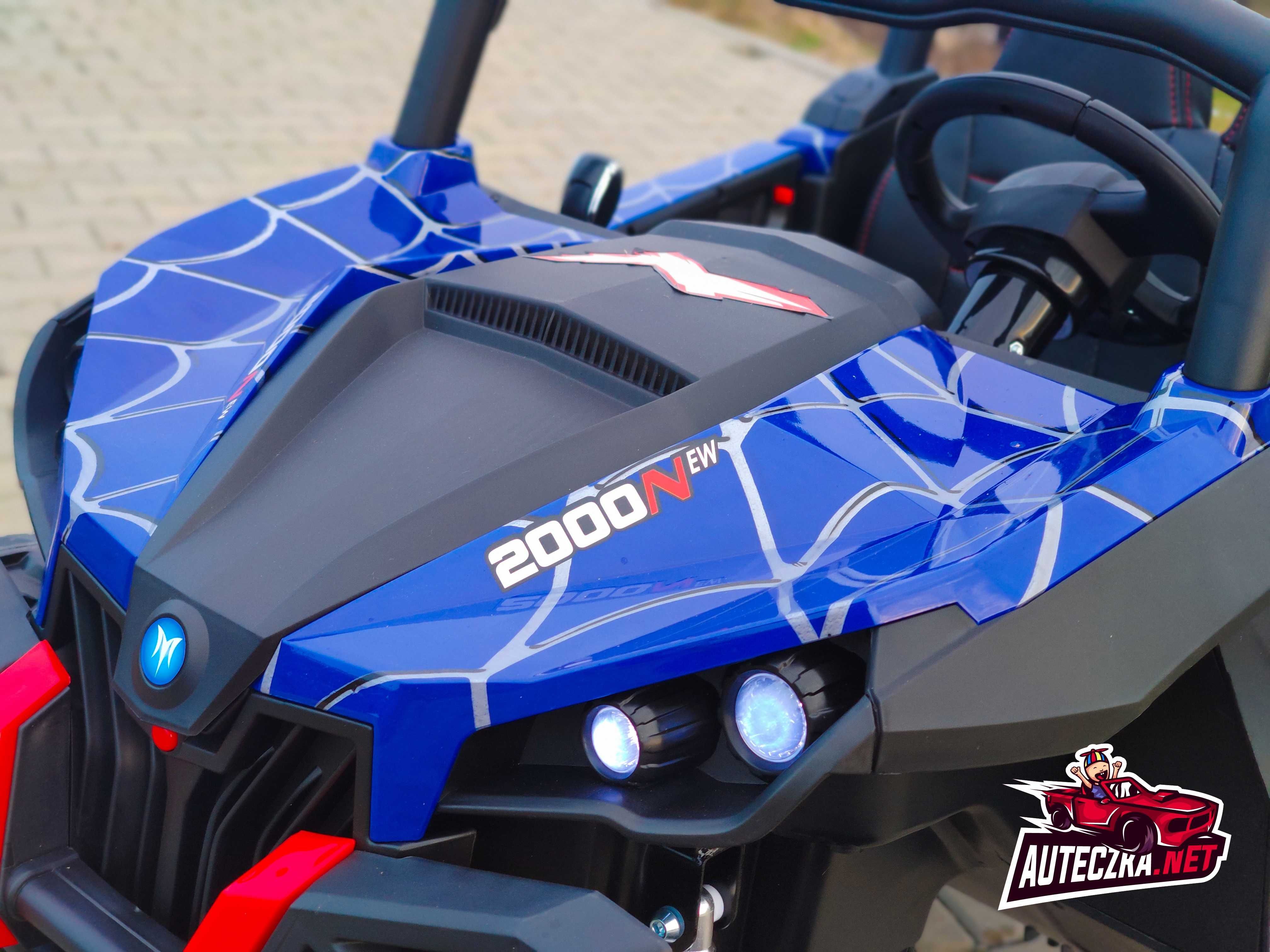 Duże dwuosobowe auto JEEP XMX603 Buggy na akumulator 4x4
