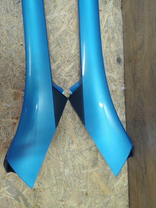 Renault Scenic 3 Grand lift FL plastiki nakładki na słupek przedni